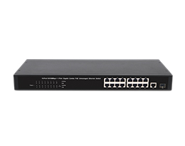 16-port 10/100mbps + 1g combo poe  ethernet   switch