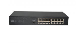 16-port gigabit multi-mode ethernet unmanaged switch