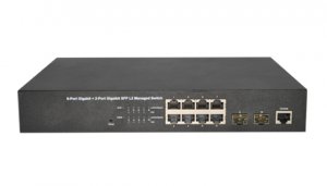 <b>8-port gigabit + 2-port gigabit sfp l2 managed poe switch</b>